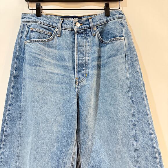 Veronica Beard Ryder High Rise Saddle Jeans Enough Said Size 29 NWT - Picture 4 of 10